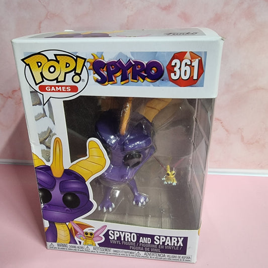 Spyro and Sparx #361 Pop Vinyl Figure 