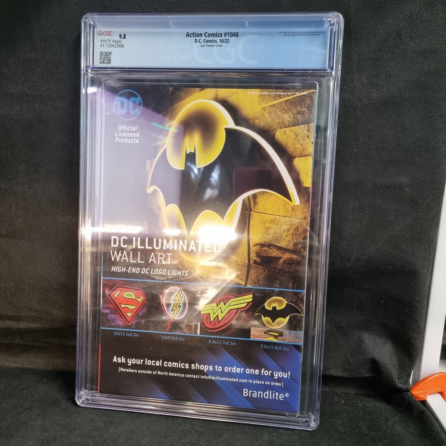 ACTION COMICS # 1046 CGC 9.8! STANLEY "ARTGERM" LAU VARIANT.  (2022) Swimsuit