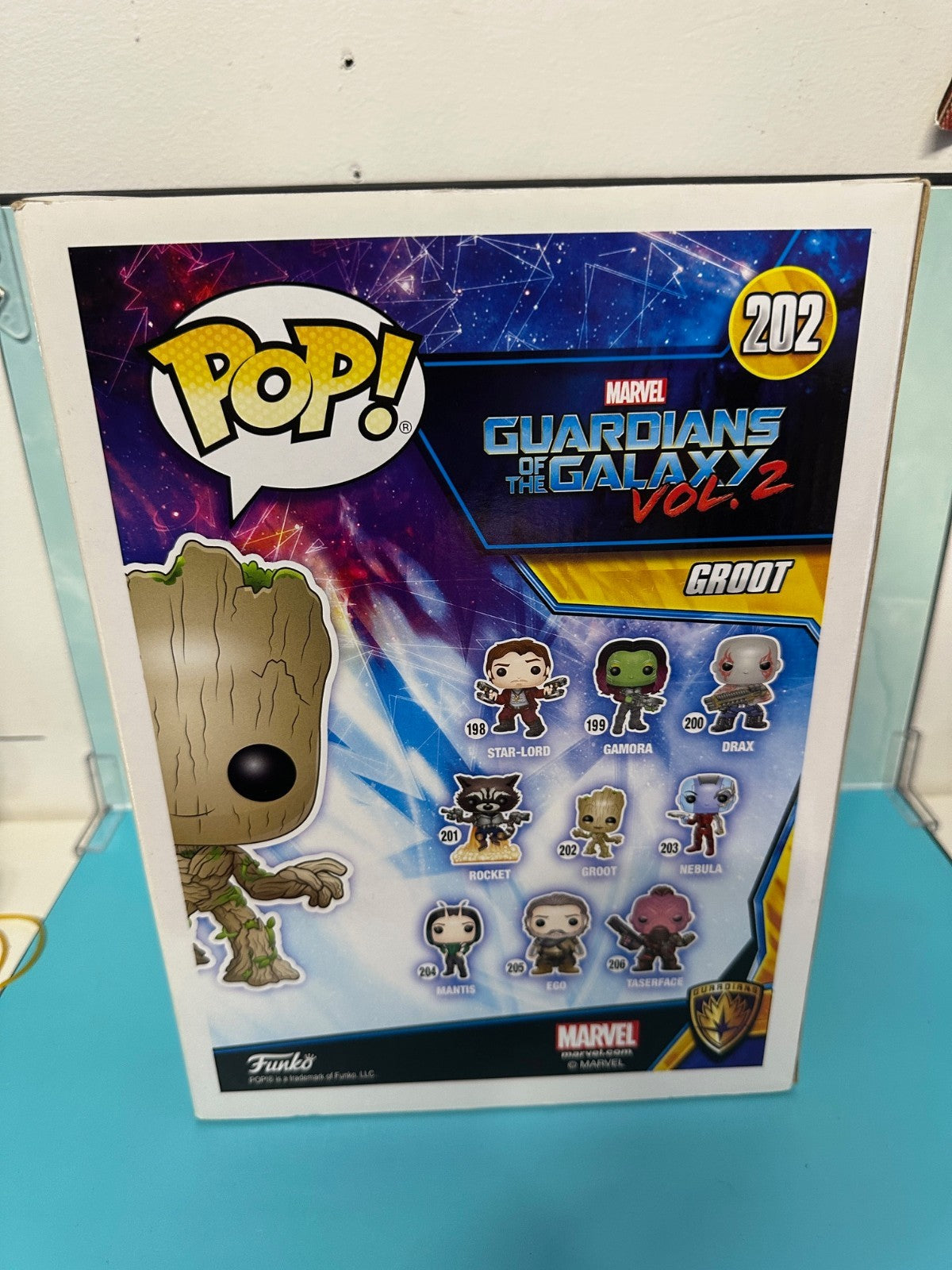 Funko POP! Marvel Guardians of the Galaxy Vol.2 Groot 10" #202
