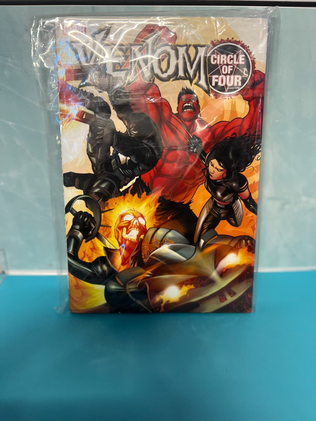 Venom: Circle Of Four by Jeff Parker, Rob Williams, Rick Remender (Hardcover,...