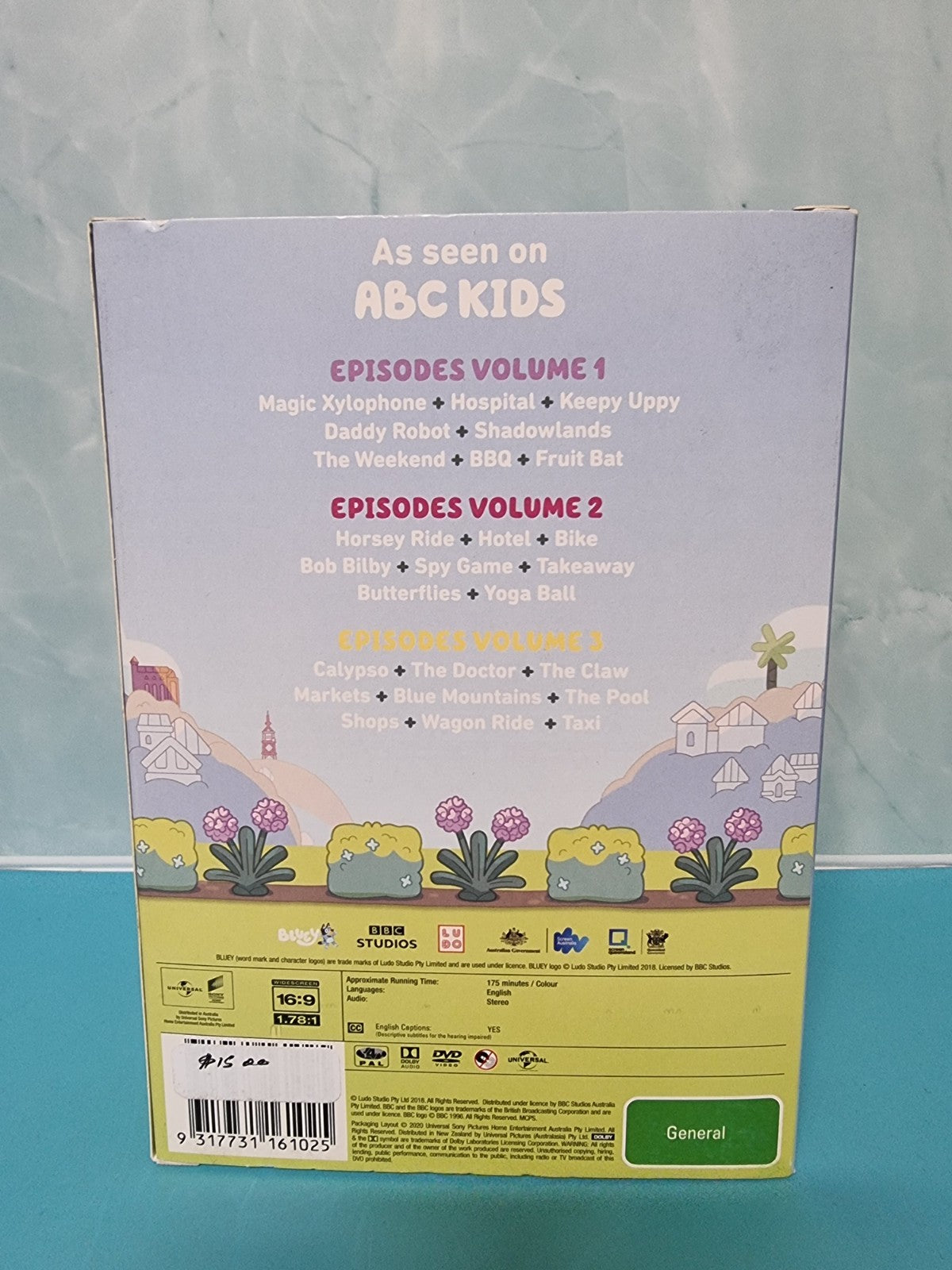 Bluey Season 1 DVD  VOL 1-3 BOX SET