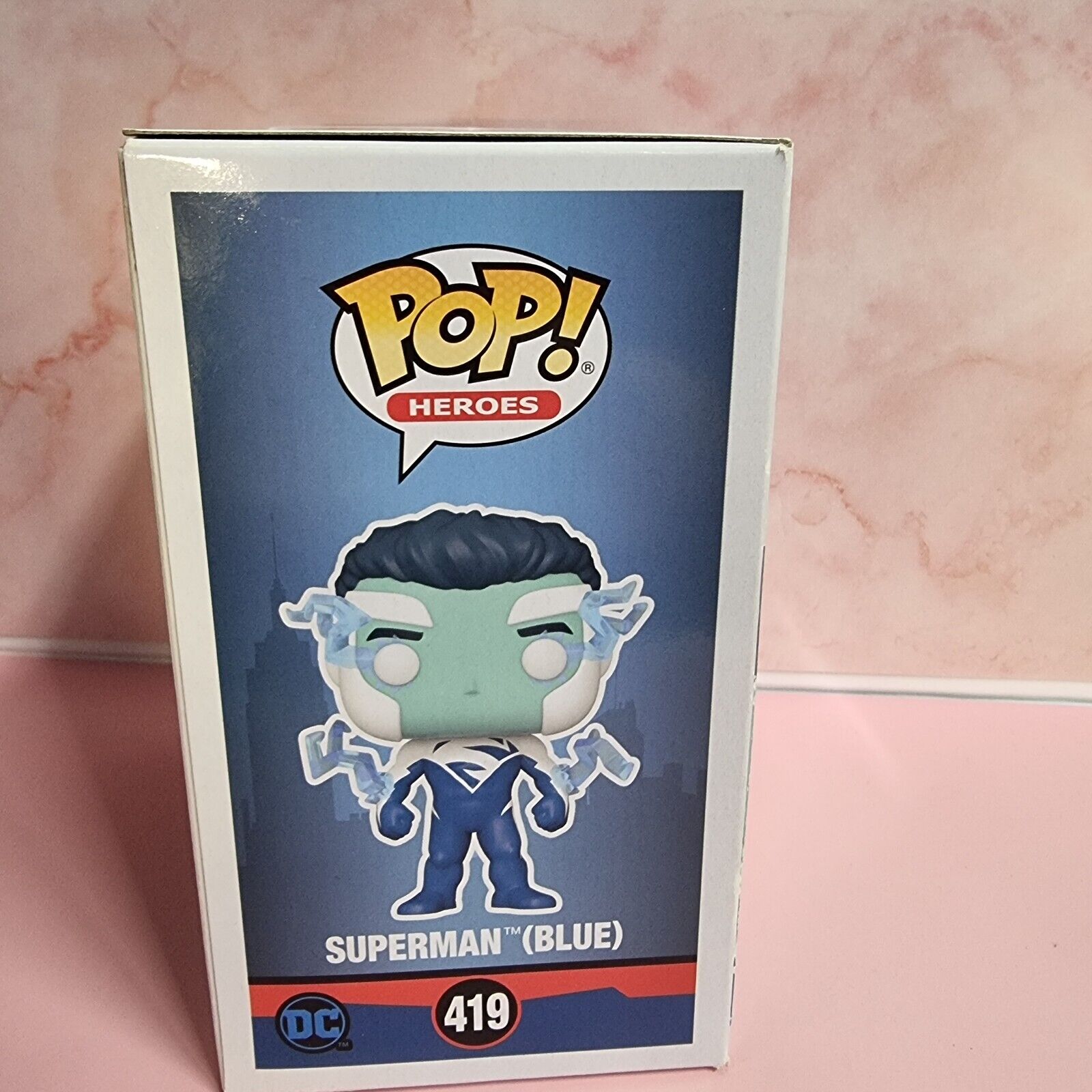 Superman Blue NYCC #419 Funko Pop Vinyl