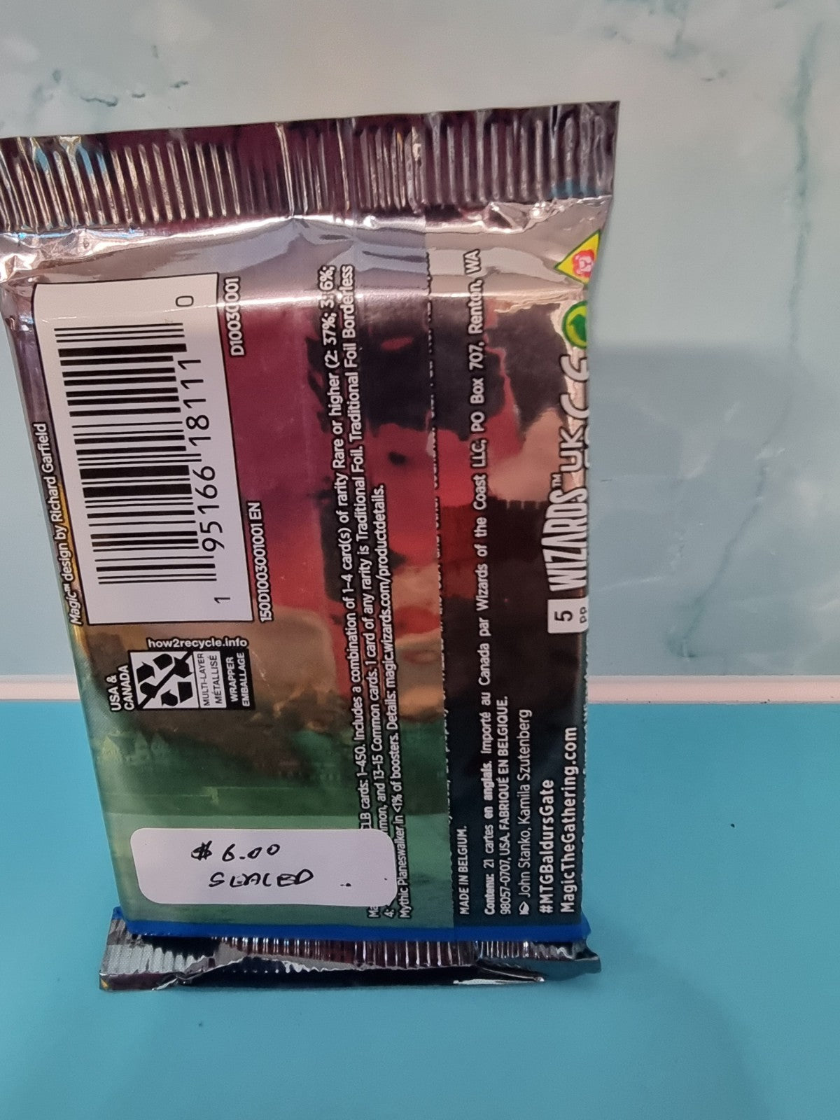 Magic The Gathering D&D BATTLE FOR BALDUR'S GATE Sealed DRAFT Booster Pack