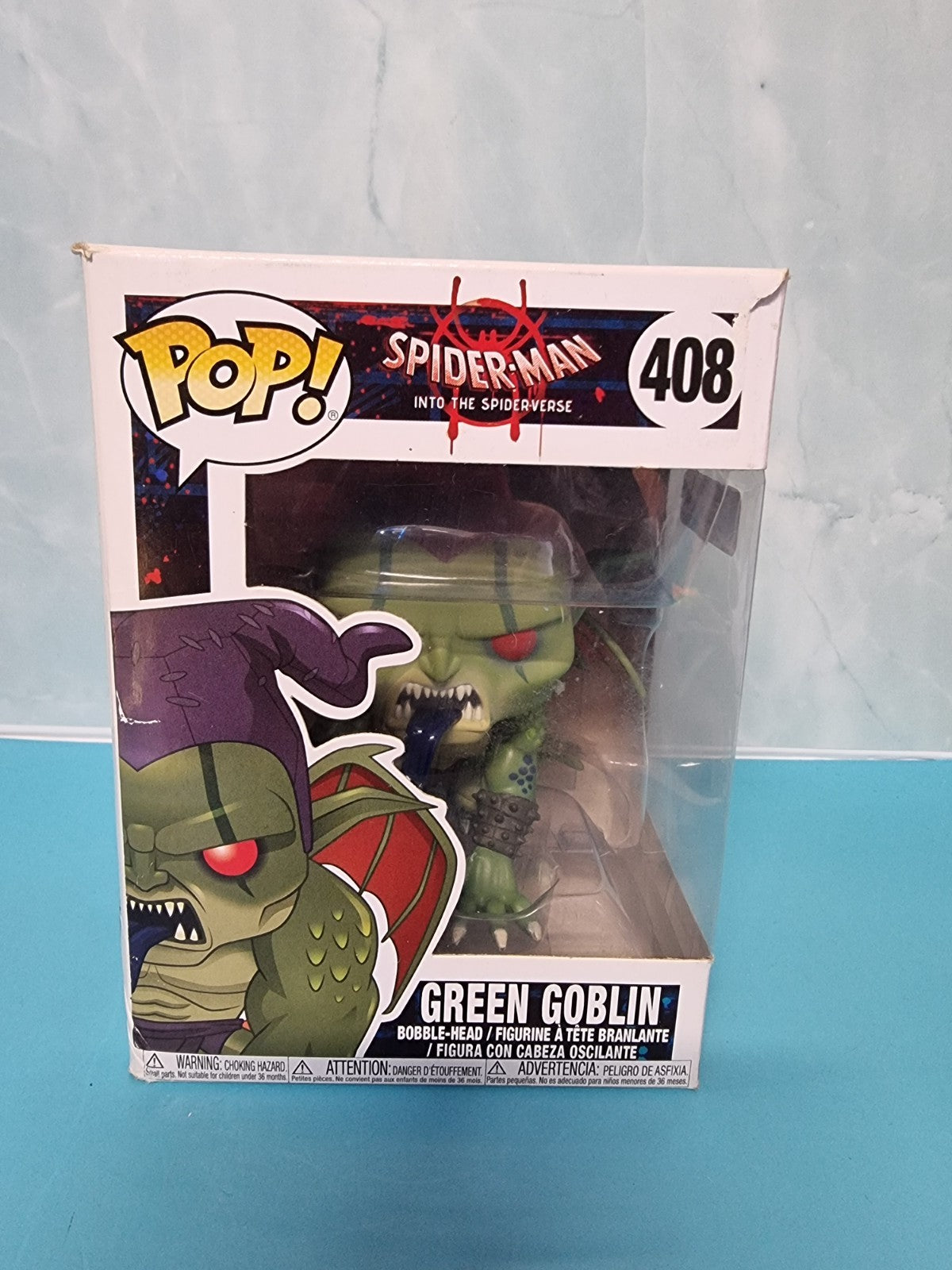 Funko Pop! Vinyl: Marvel - Green Goblin (Into the Spider-Verse) #408