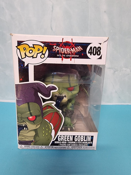 Funko Pop! Vinyl: Marvel - Green Goblin (Into the Spider-Verse) #408