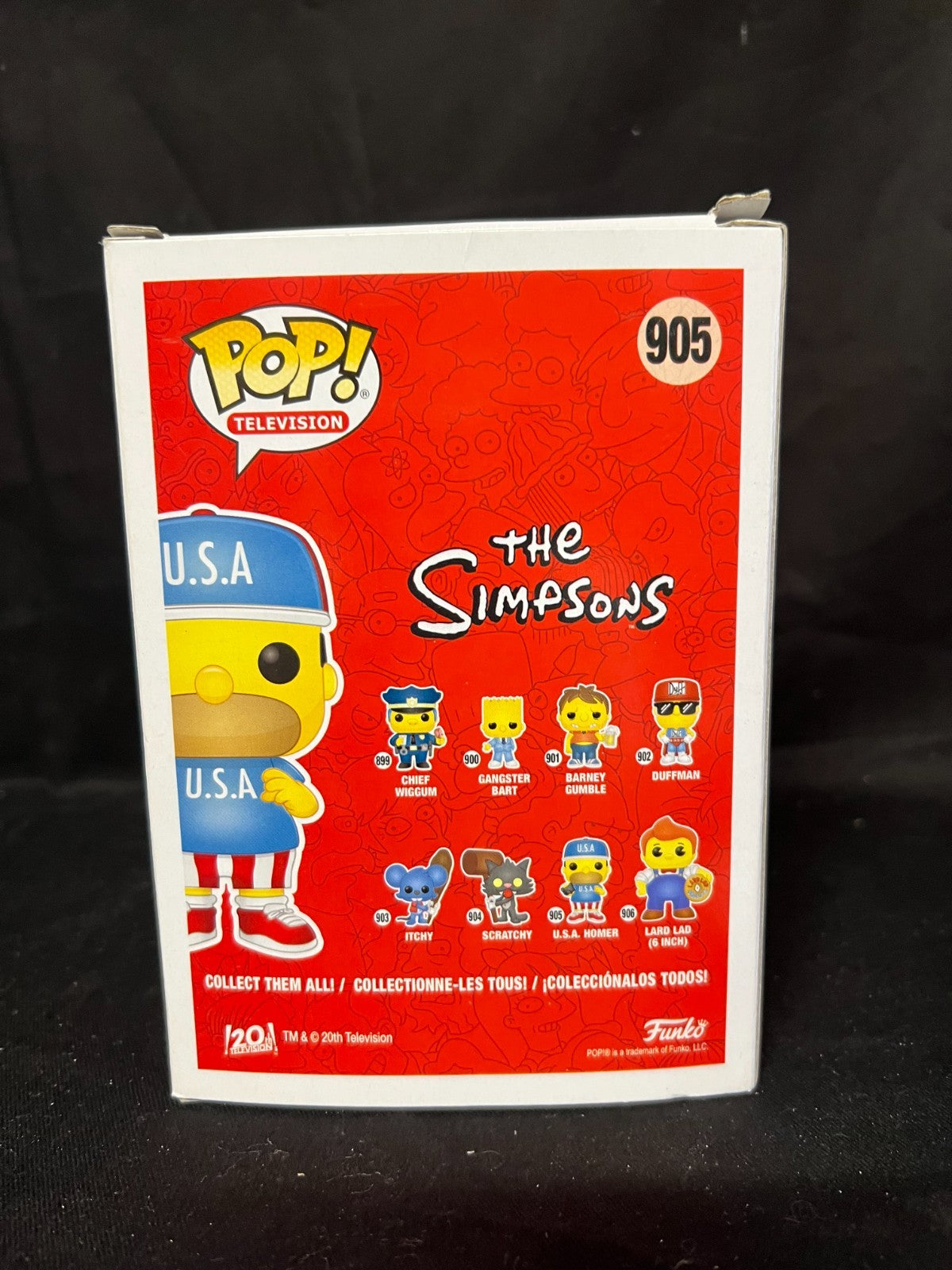 The Simpsons - Homer Simpson U.S.A Pop! Vinyl Figure 905