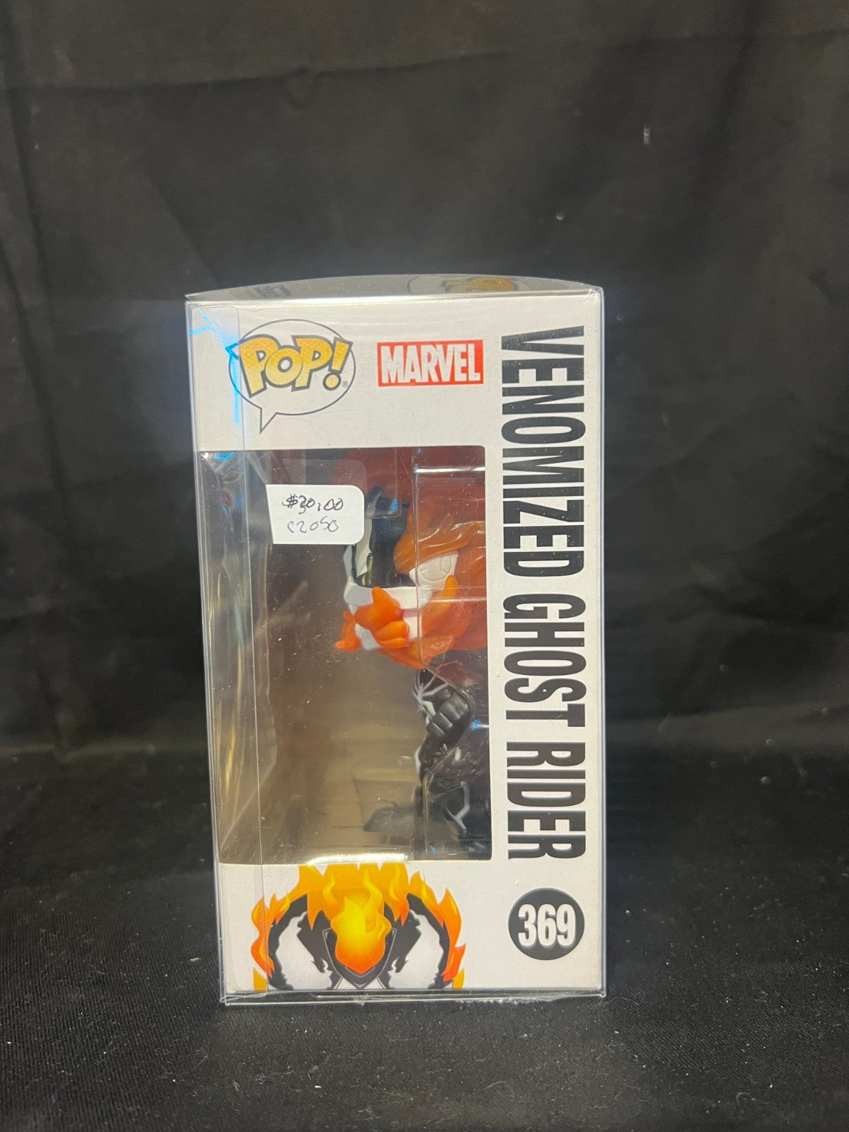 FUNKO POP MARVEL VENOM #369 VENOMIZED GHOST RIDER VAULTED +P/prot