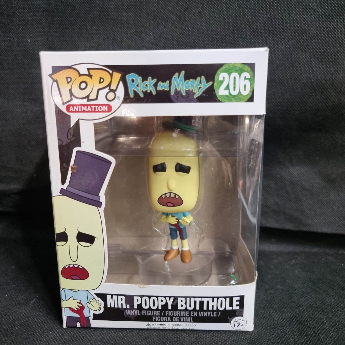 Mr. Poopy Butthole 206 - Rick & Morty - Funko Pop Vinyl - Animation.
