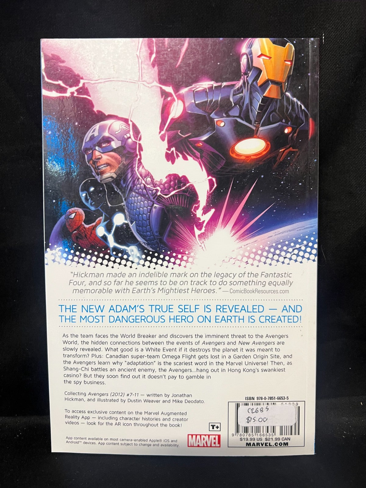 Avengers by Jonathon Hickman Volume 2 The Last White Event Marvel Now