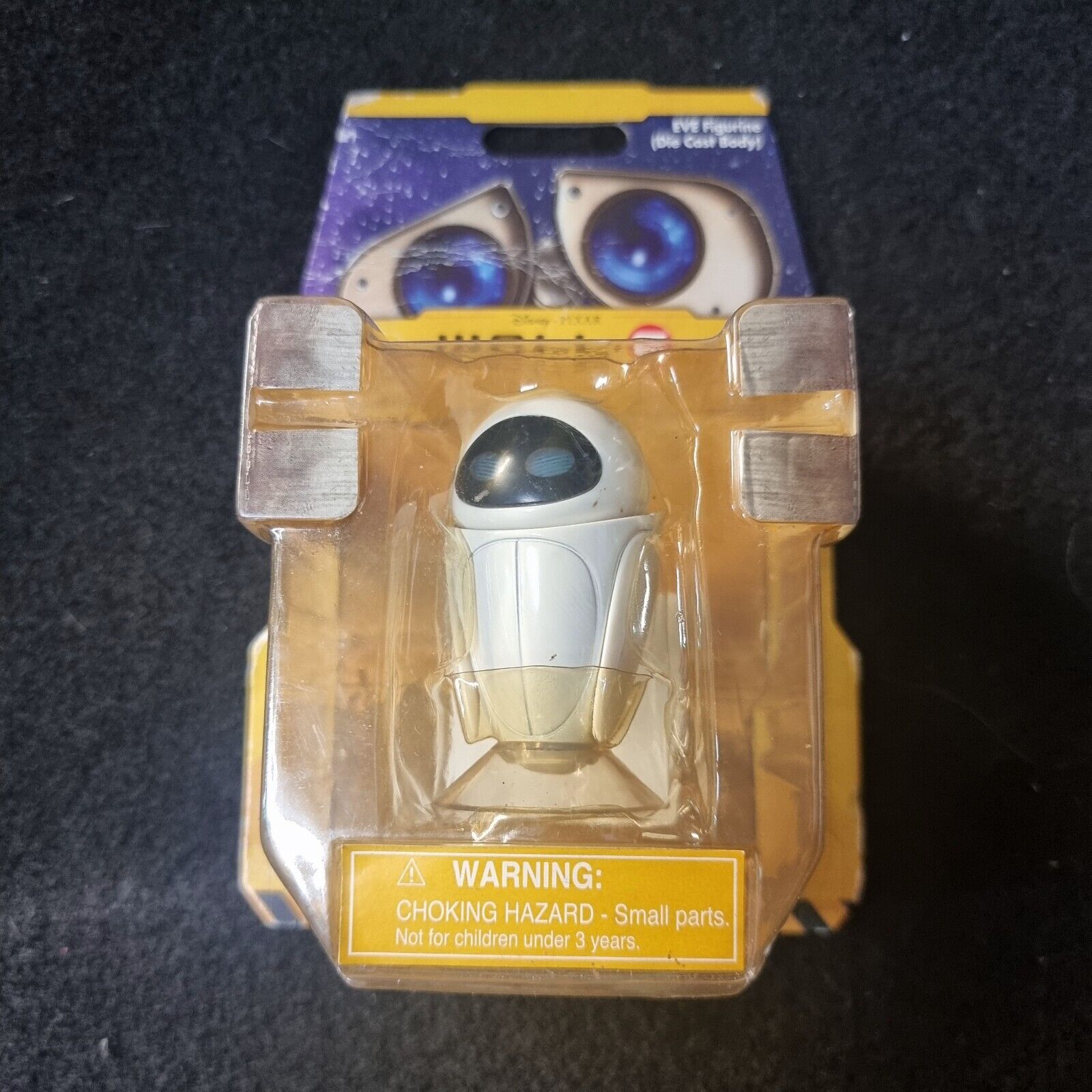 Wall-E 4'' EVE Die Cast Metal Figure Disney Store Exclusive 