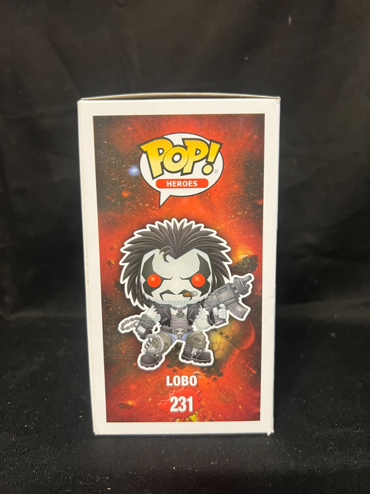 Funko Pop! Heroes DC Super Heroes #231 Lobo PX Previews Exclusive Vinyl Figure