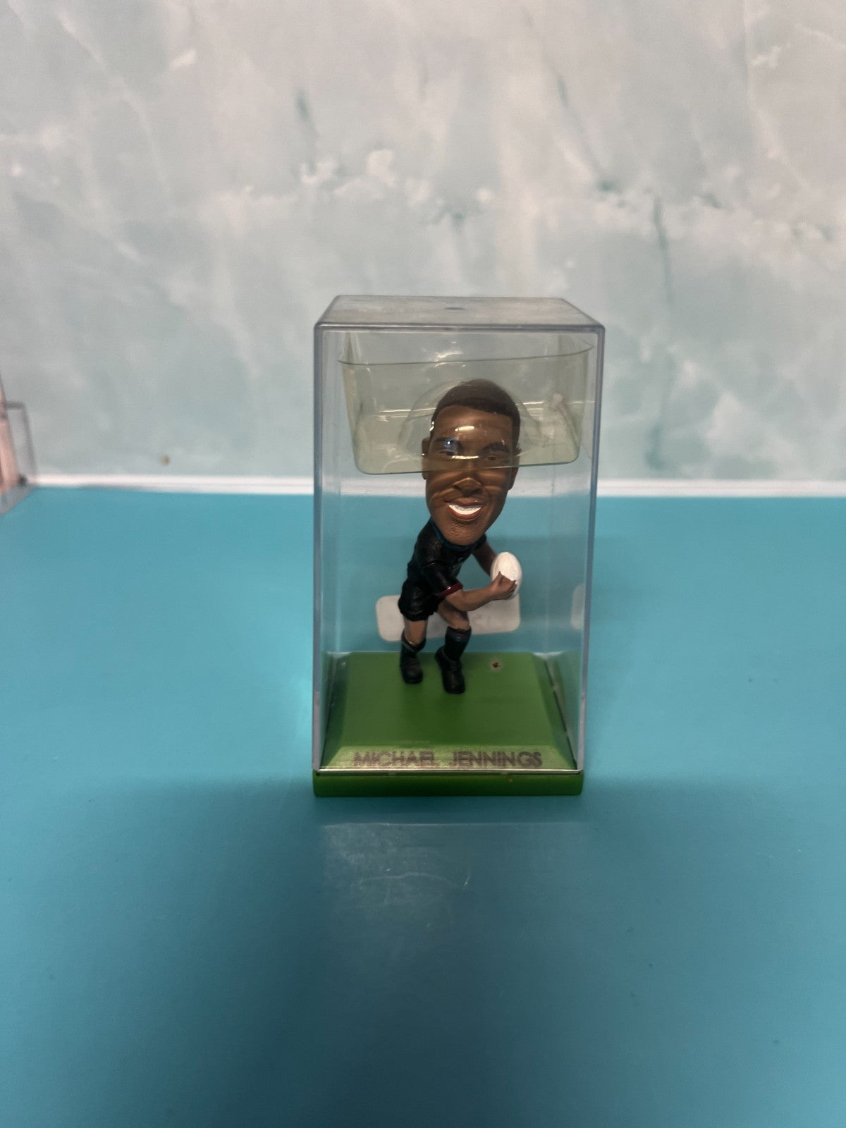 2009 SELECT NRL COLLECTIBLE STARS COLOR FIGURINE No-31 MICHAEL JENNINGS-PENRITHS