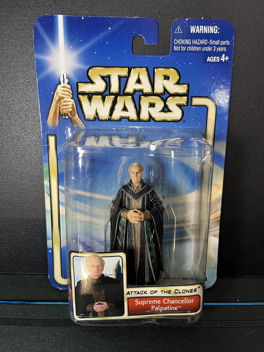 Supreme Chancellor Palpatine Star Wars Attack of the Clones 3.75 Action Figure