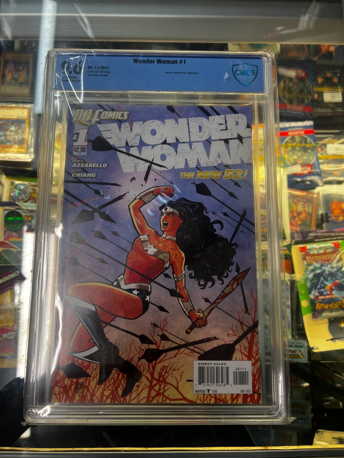 *WONDER WOMAN # 1 / DC Comics / The New 52 / CBCS 9.6