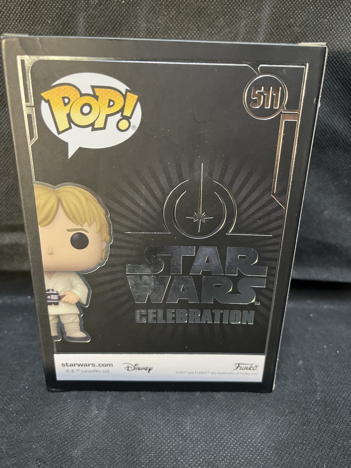 Funko Pop! Star Wars Luke Skywalker #511 2022 Galactic Convention