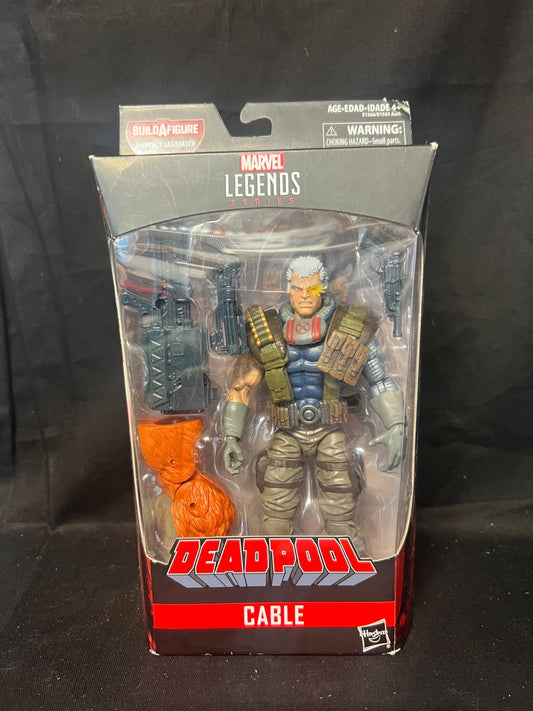 Marvel Legends Deadpool CABLE 6" Figure Sasquatch BAF Wave Hasbro 2017 NEW