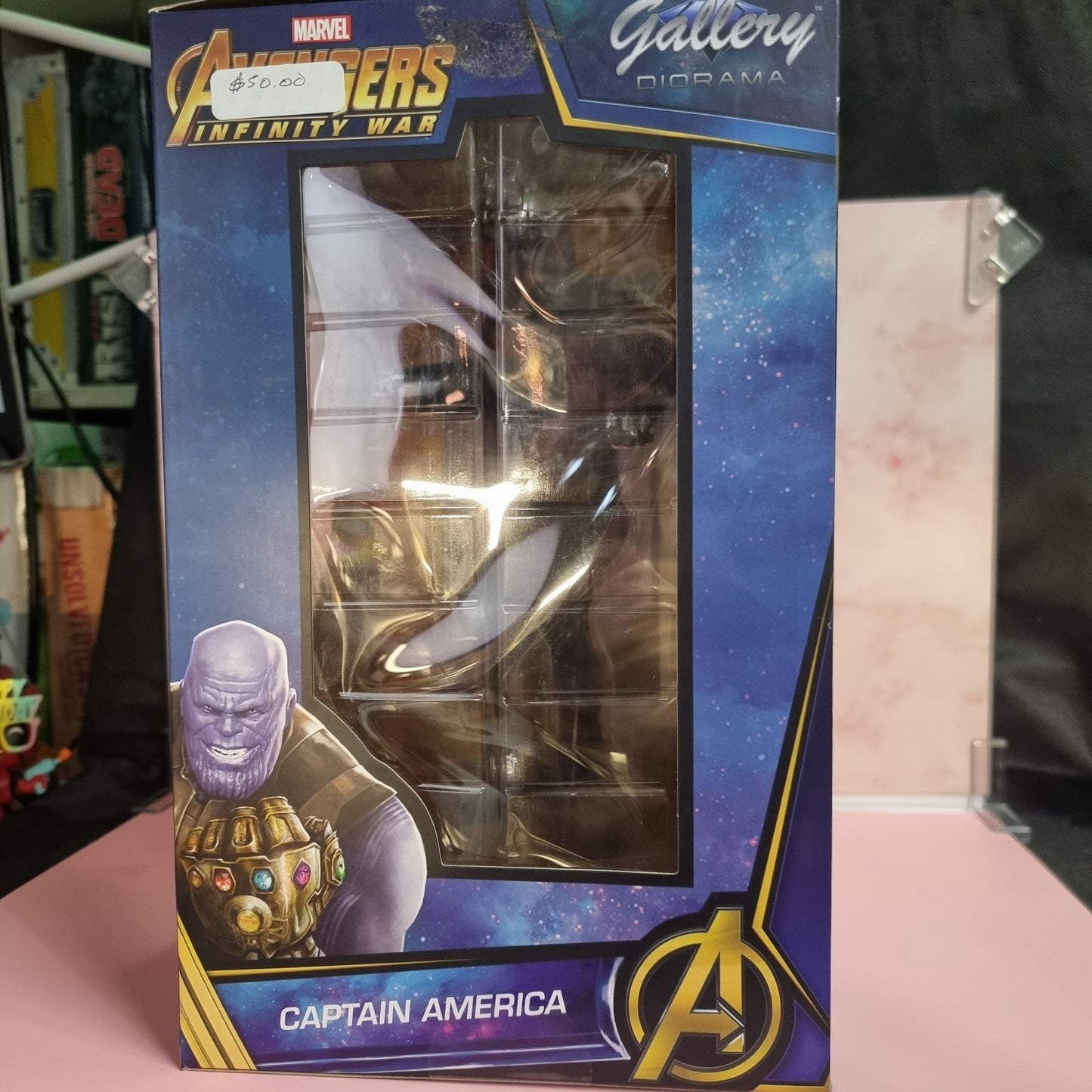 Avengers Infinity War Captain America PVC Figure Marvel Gallery Diamond Toys