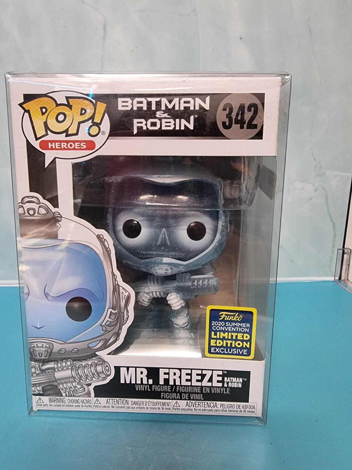Funko Pop Batman & Robin: Mr. Freeze #342 ( LIMITED EDITION Exclusive)