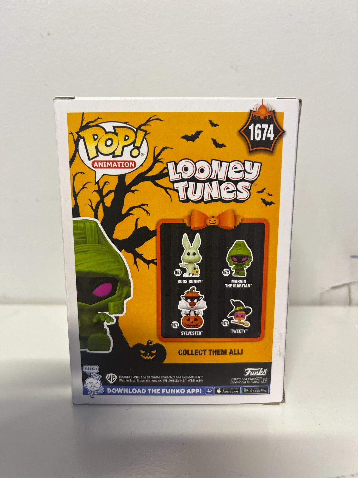 Looney Tunes: Halloween - Marvin the Martian (Mummy) Pop! Vinyl Figure #1674