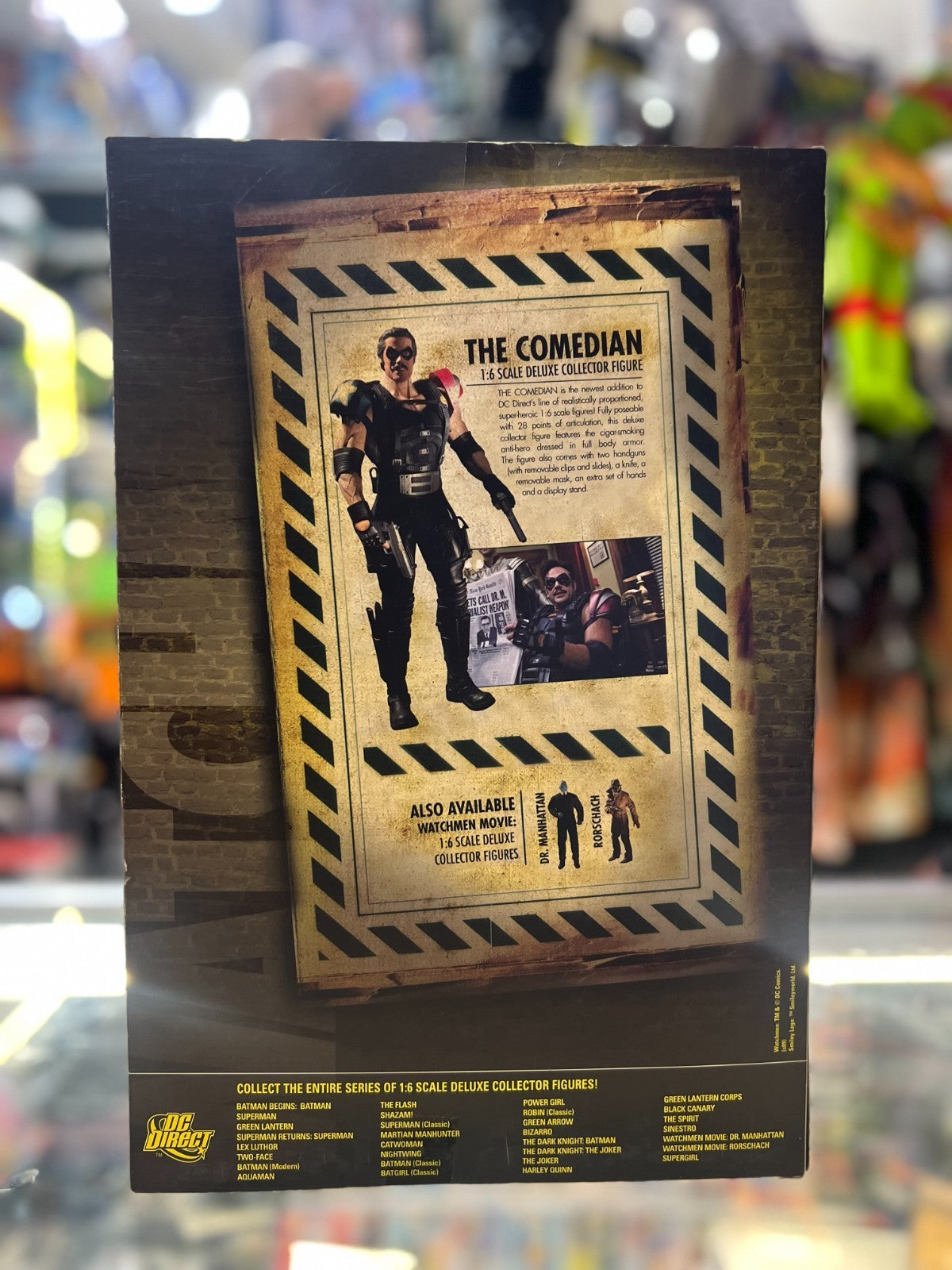 Watchmen The Comedian 1:6 Scale Deluxe Collector Figure
