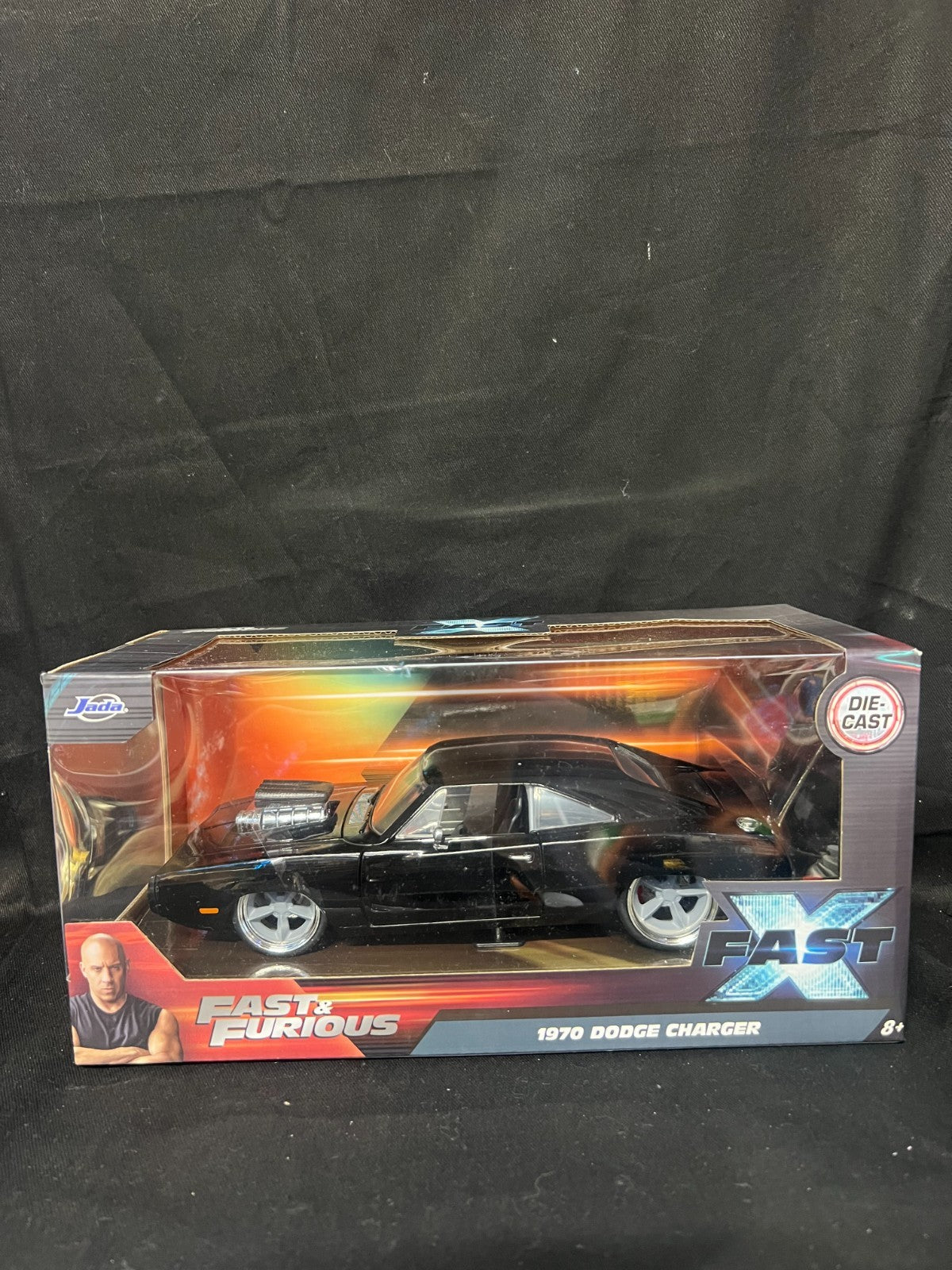 Jada Toys Fast and Furious Fast X 1970 Dodge Charger 1:24 Scale Die-Cast Vehicle