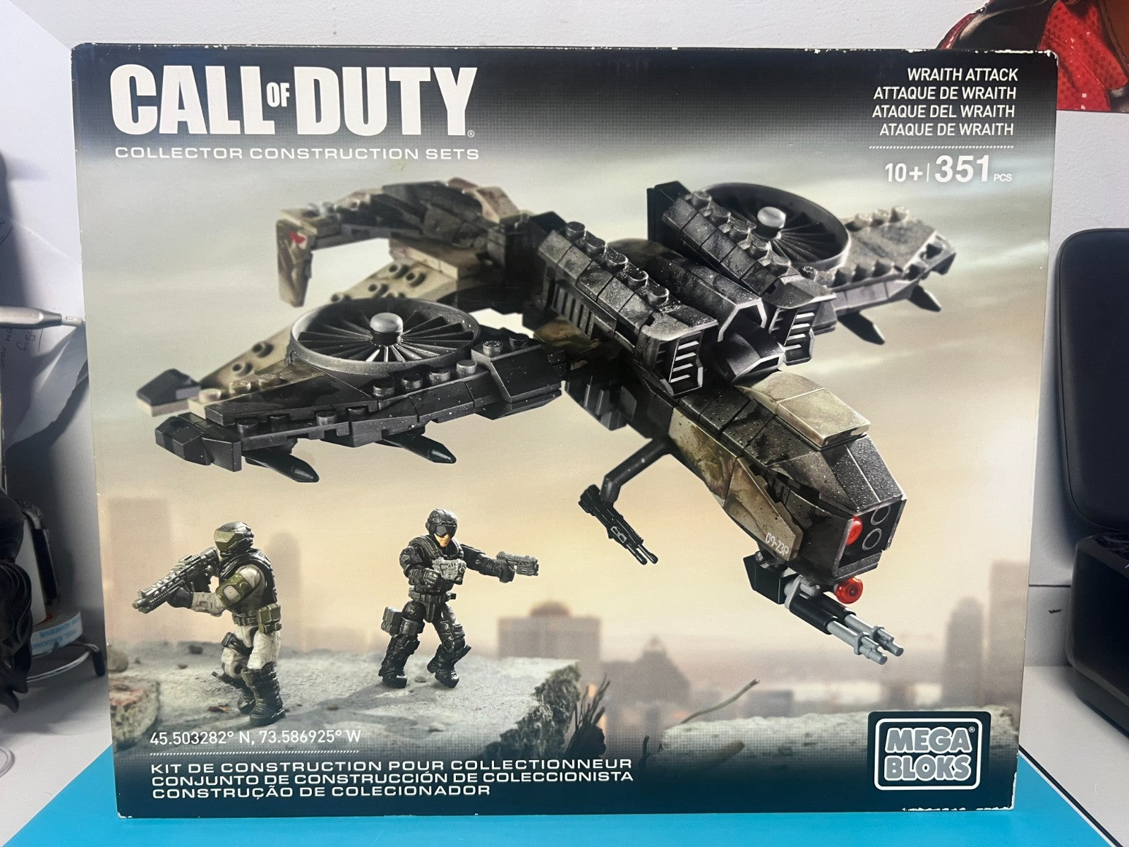 MEGA BLOKS Call of Duty Wraith Attack Collector Series DKX54 NEW SEALED 2014