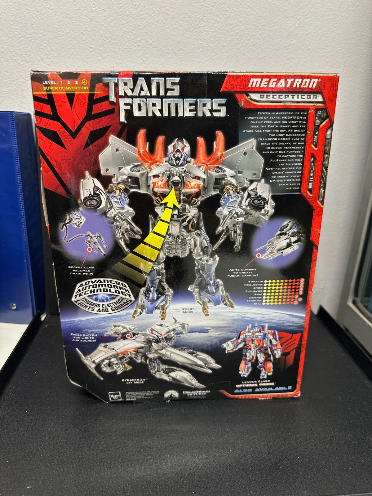 Hasbro Transformers Leader Class Megatron Decepticon, 2007
