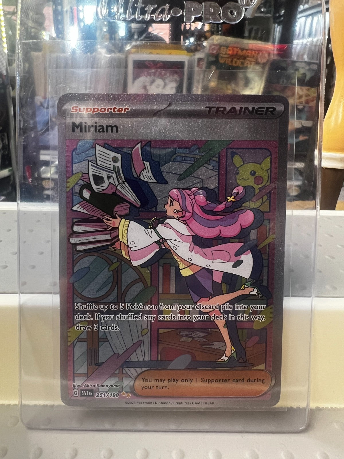 Miriam  251/198 Scarlet & Violet Base Set Holo Pokemon Card