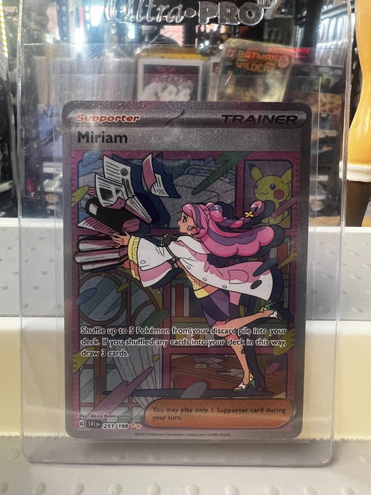 Miriam  251/198 Scarlet & Violet Base Set Holo Pokemon Card