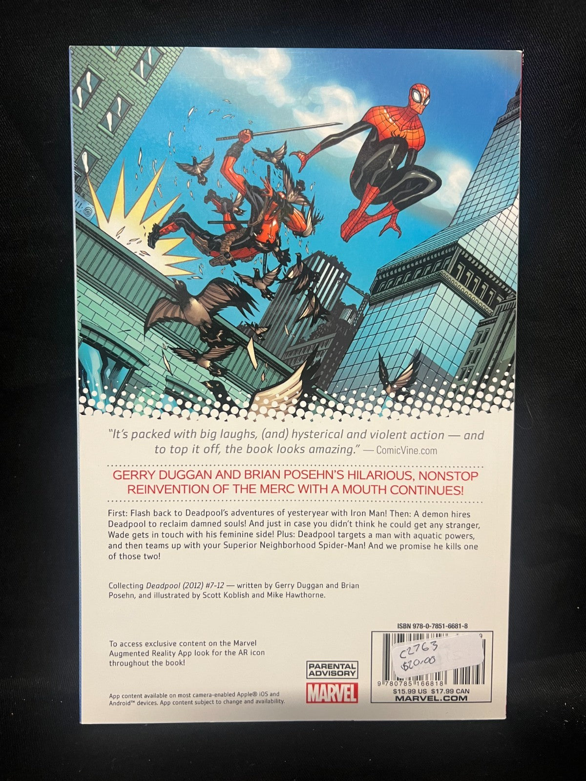 Deadpool Volume 2, Soul Hunter Duggen, Brian  Posehn, Graphic Novel, GBL16