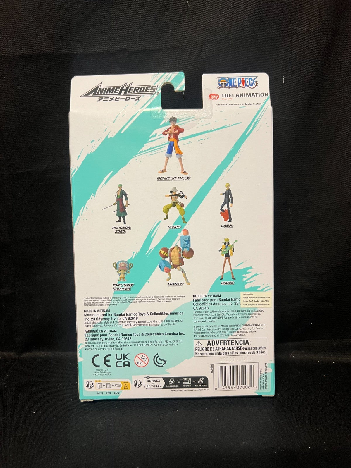Anime Heroes One Piece MONKEY D. LUFFY 5.5" Action Figure - Brand New