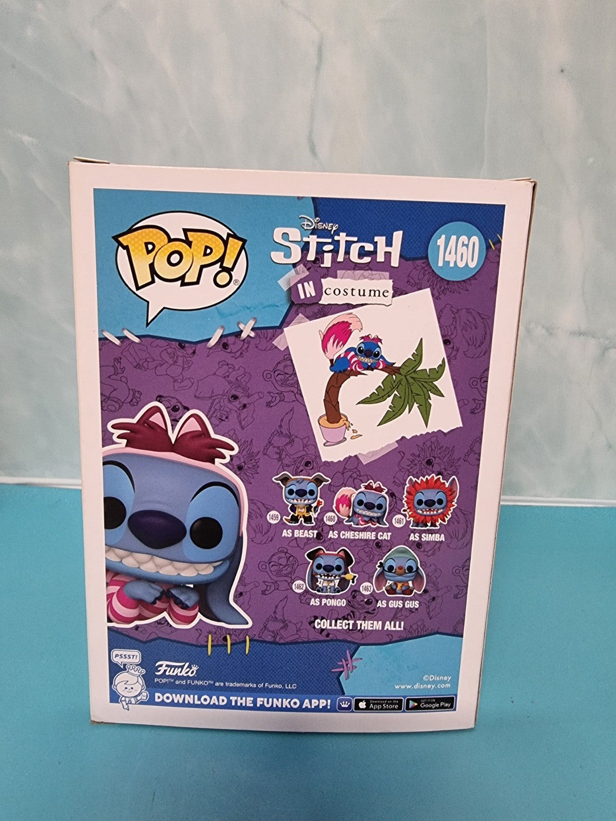 Disney: Stitch in Costume - Stitch as Cheshire Cat Pop! Vinyl Figure #1460