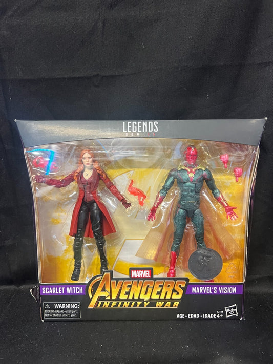 Marvel Legend Series Avengers Infinity War Scarlet Witch & Vision Hasbro 2017
