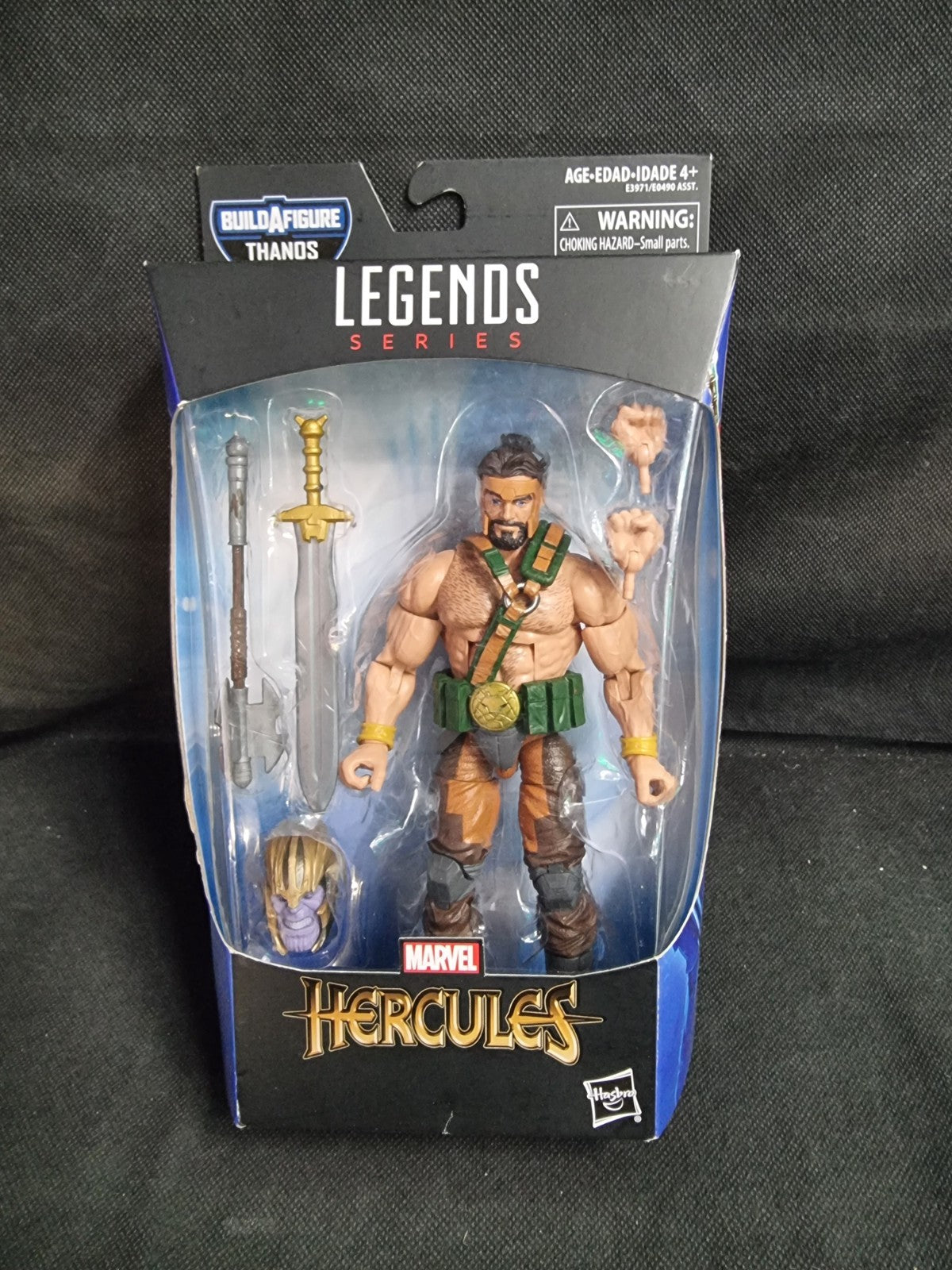 Marvel Legends Series Marvel Hercules Action Figure-BAF Thanos- Hasbro