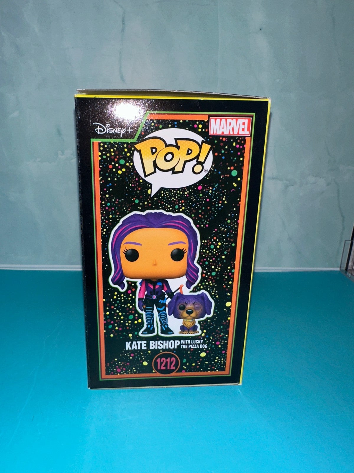 Funko Pop! Marvel Kate Bishop with Lucky Pizza Dog #1212