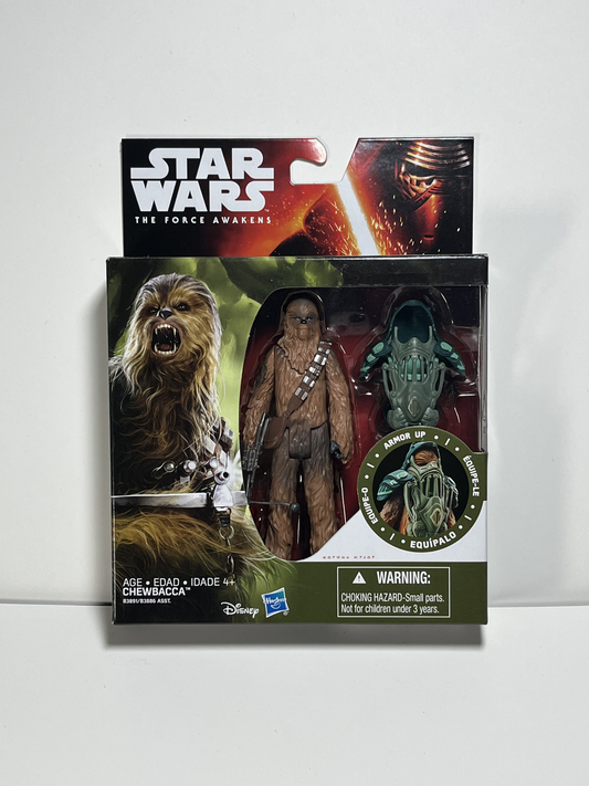 Chewbacca Armor Up Star Wars The Force Awakens 3.75 Action Figure
