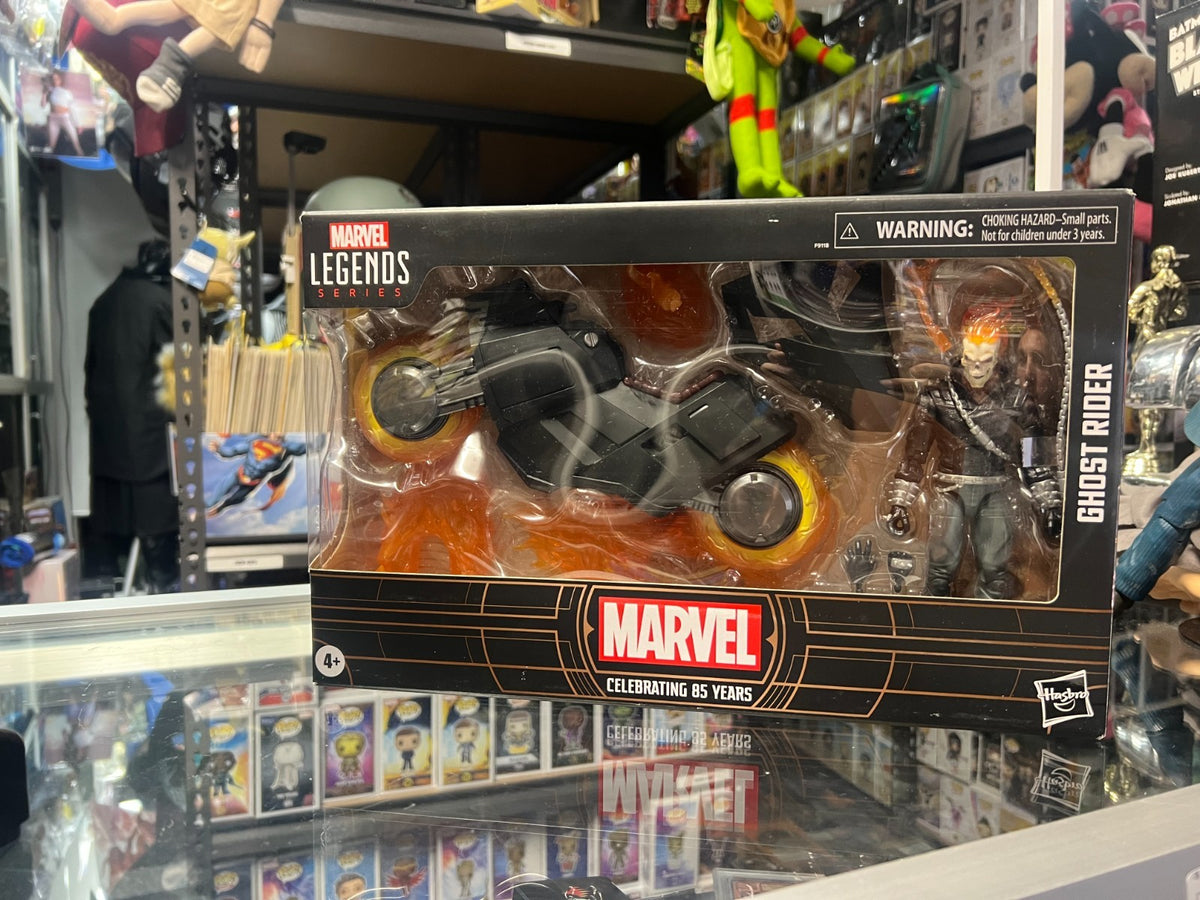 First Ghost Rider Toy Ghost Rider (Danny Ketch) & Motorcycle Marvel Legends 6