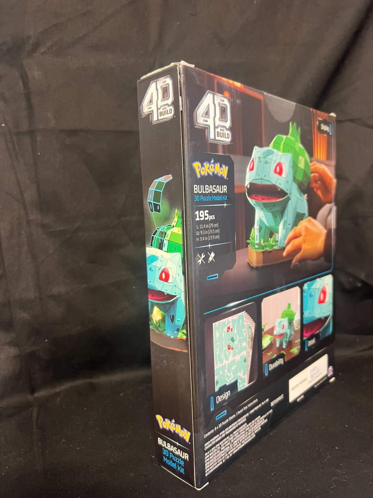 4D Build Pokemon Kanto First Partner Collection Bulbasaur Model Kit NEW