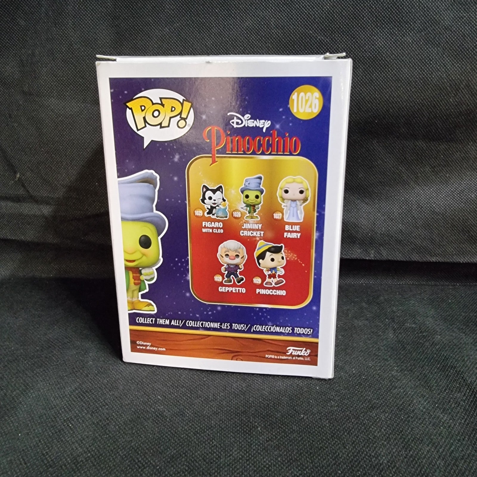 Funko Pop! Vinyl: Disney - Jiminy Cricket #1026