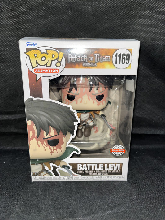 Funko POP! Attack On Titan Battle Levi #1169