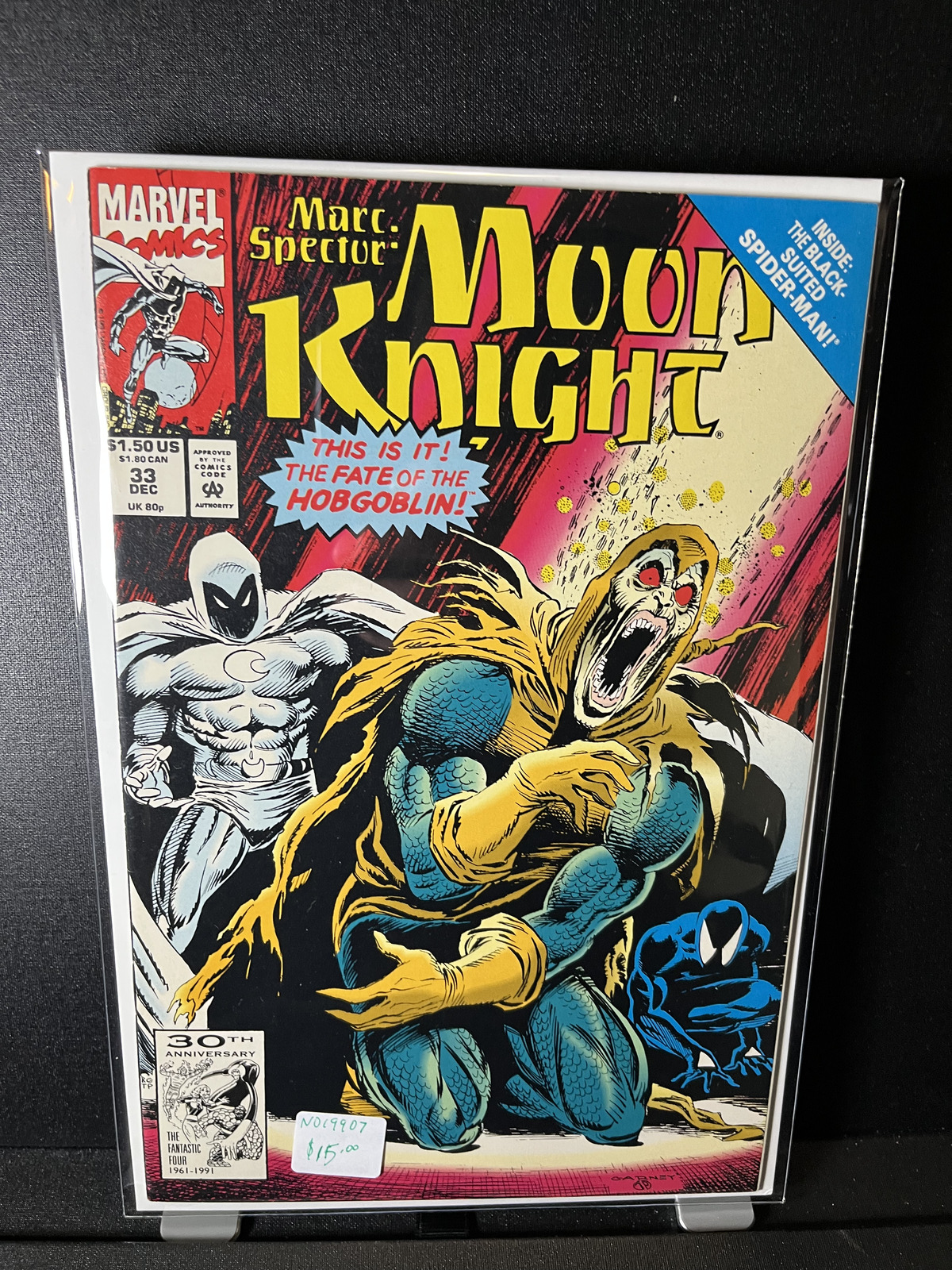 MARC SPECTOR: MOON KNIGHT #33  HOBGOBLIN Marvel Comics 1991
