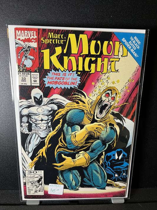 MARC SPECTOR: MOON KNIGHT #33  HOBGOBLIN Marvel Comics 1991