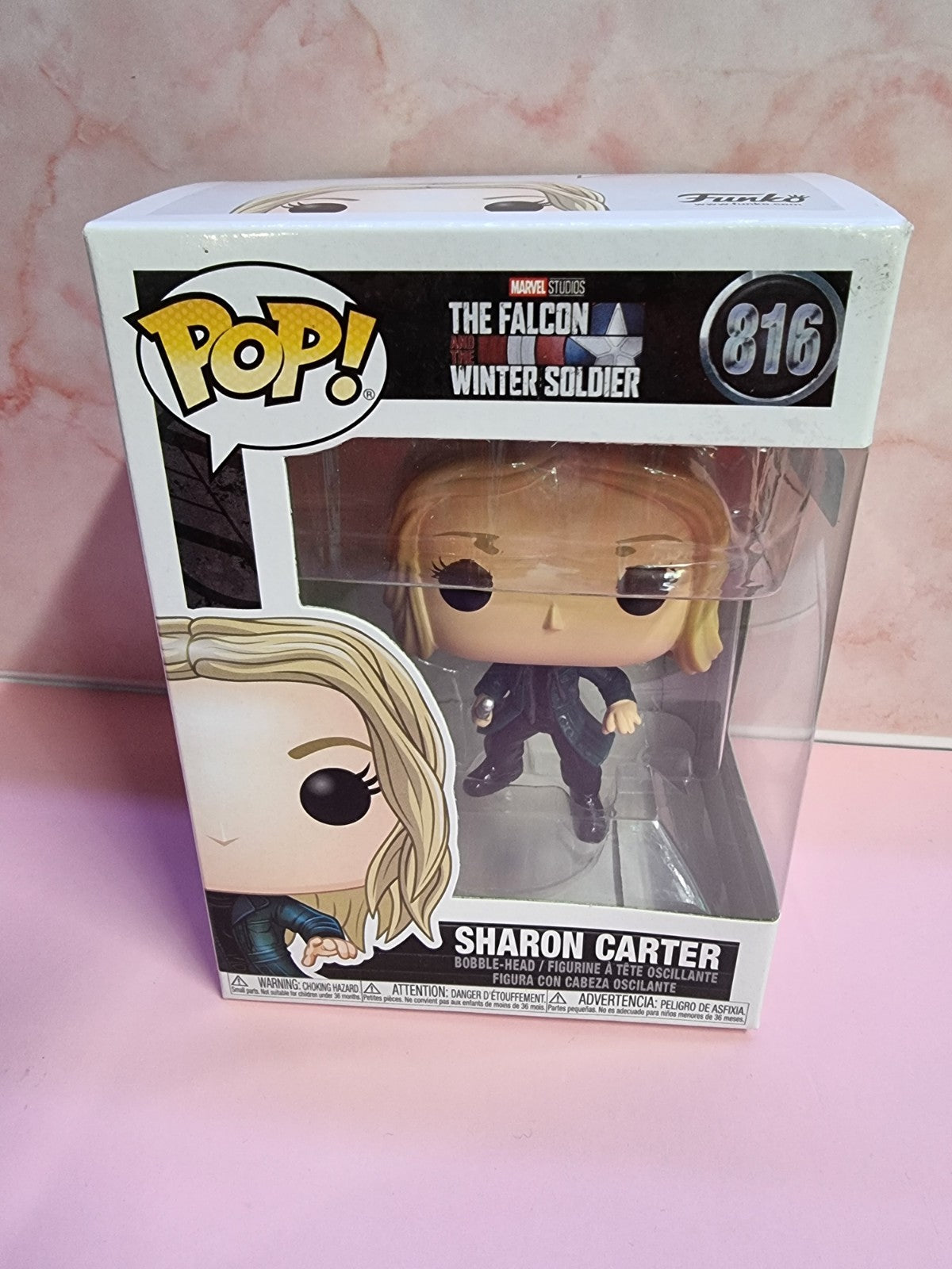 Marvel Funko Pop - Sharon Carter - The Falcon and the Winter Soldier - # 816