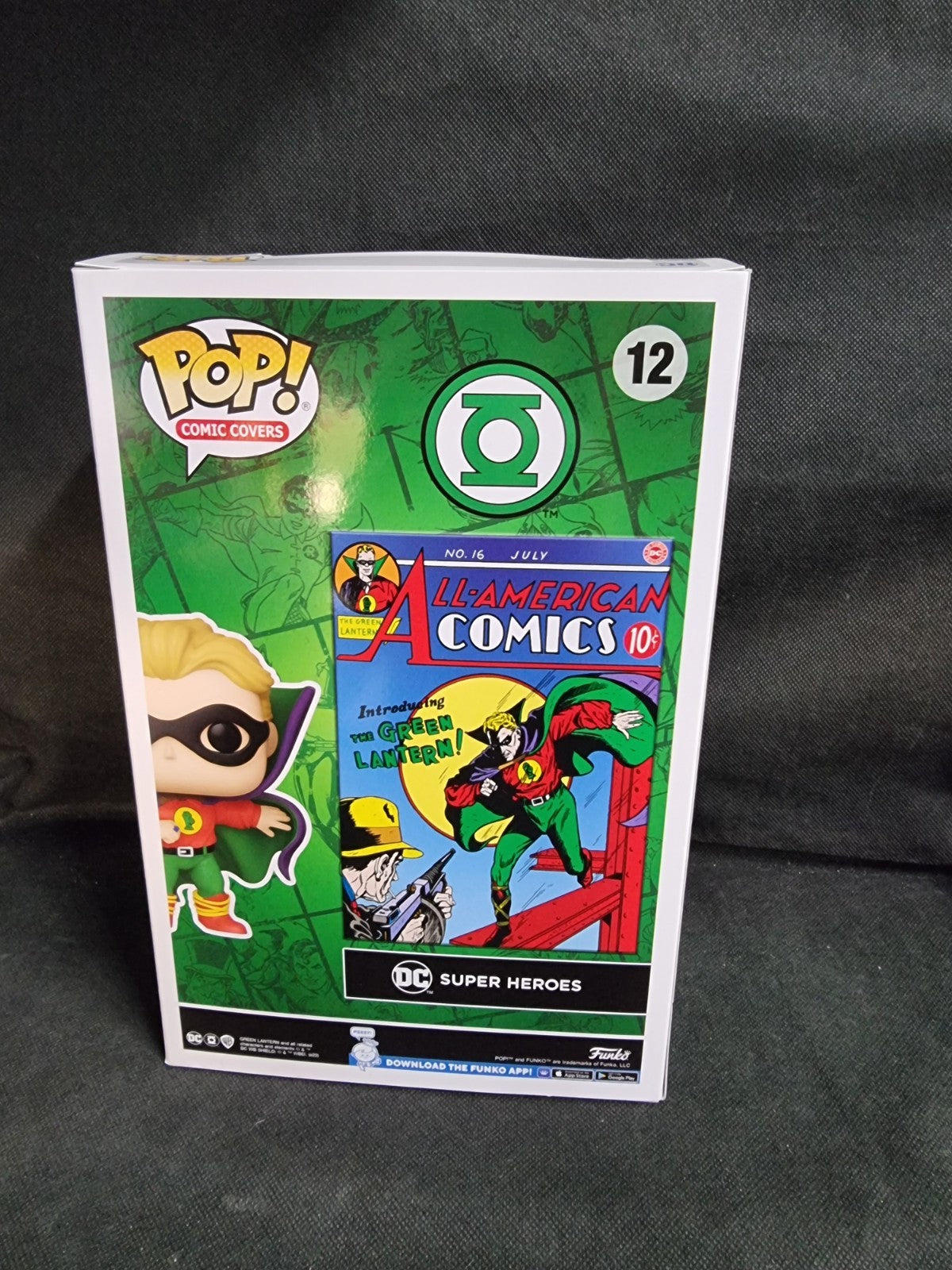Funko Comic Covers DC Comics Super Heroes Green Lantern  #12