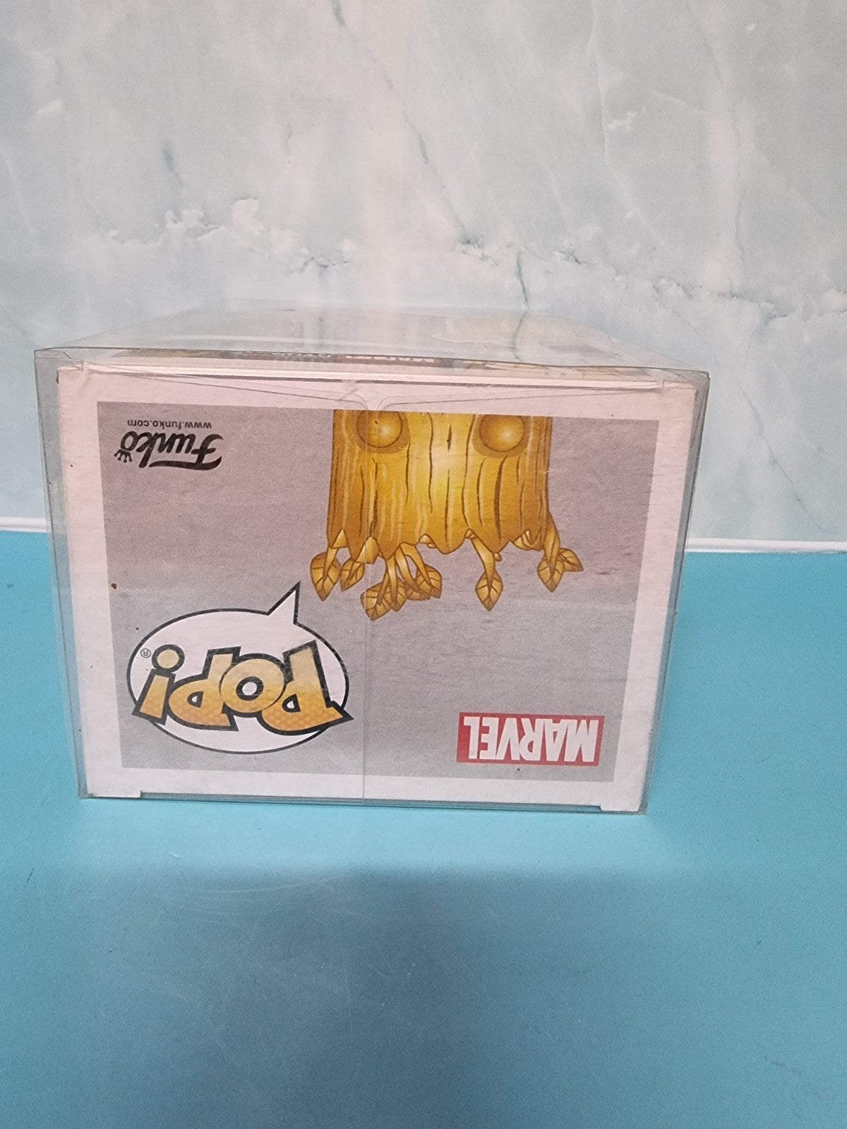 Funko POP Marvel Studios 10th Anniv. Gold Chrome GROOT #378 Collectible Vinyl