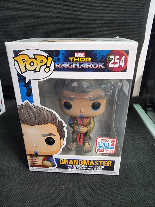 Pop Vinyl Figure GrandMaster Thor Ragnarok # 254 2017 Fall Convention