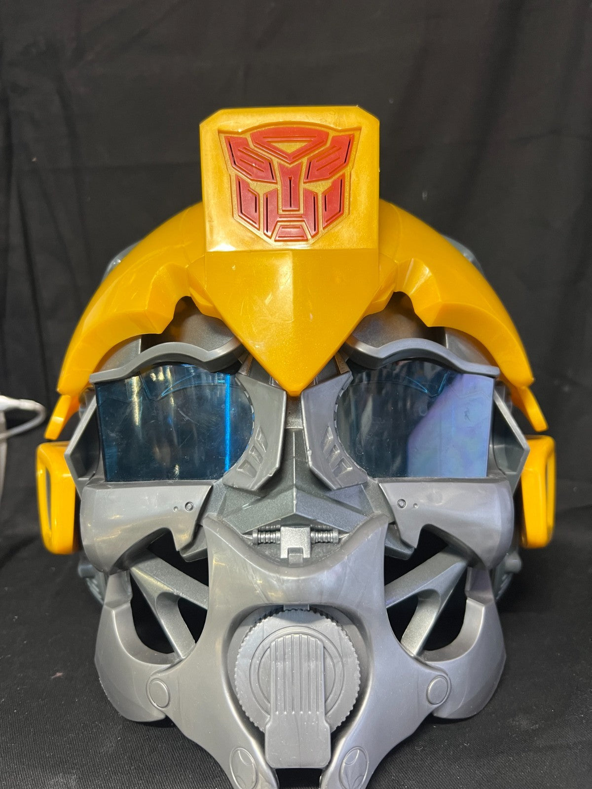Transformers Bumblebee Helmet Talking Voice Changer Mask 2008 Hasbro