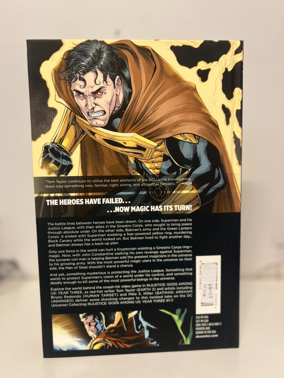 INJUSTICE Gods Among Us: Year Three Volume 1 ~ New Shrink Wrapped Hardcover Book