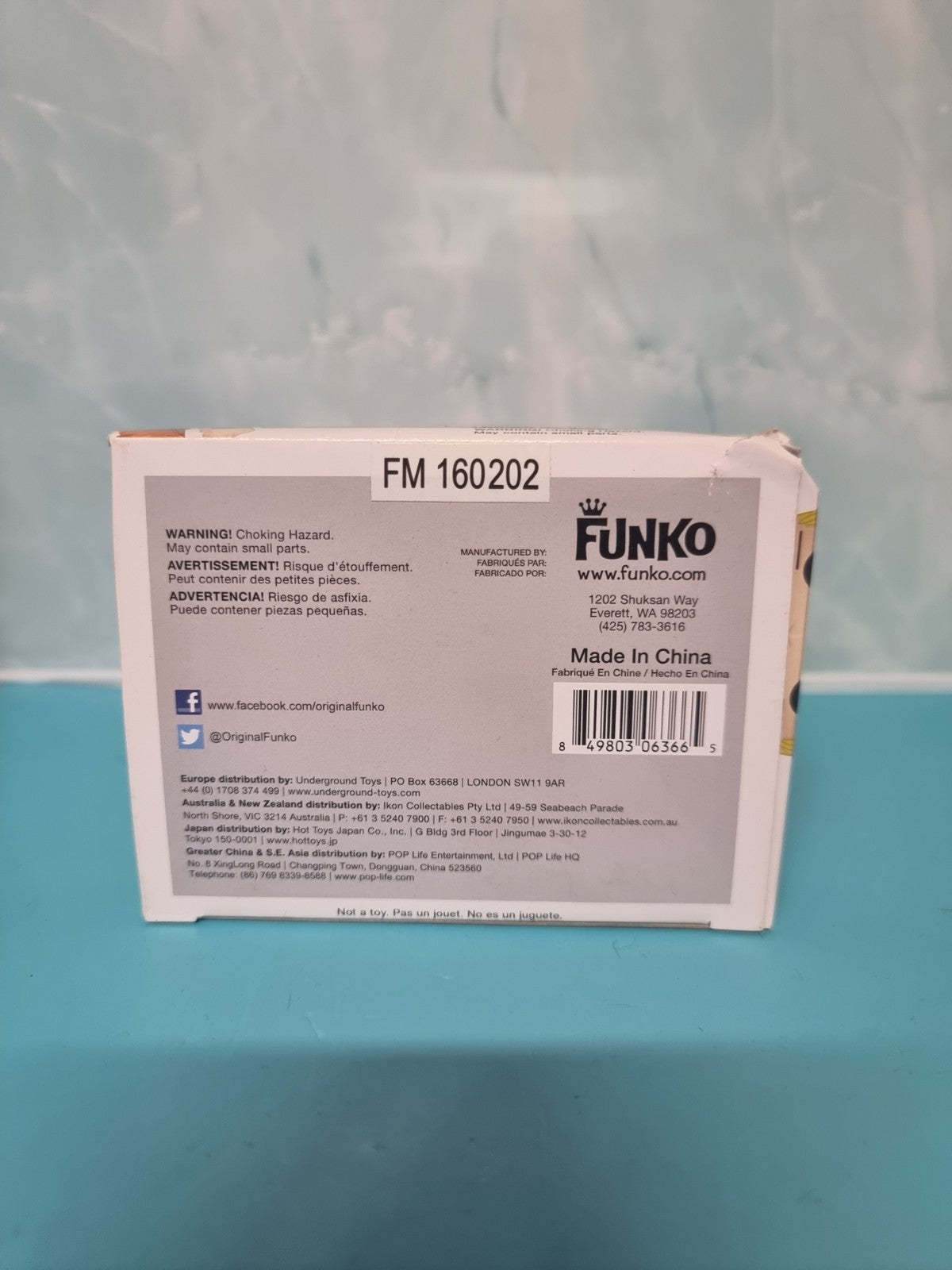 Funko Pop Naruto : NARUTO #71 Vinyl Figure (DAMAGED BOX)