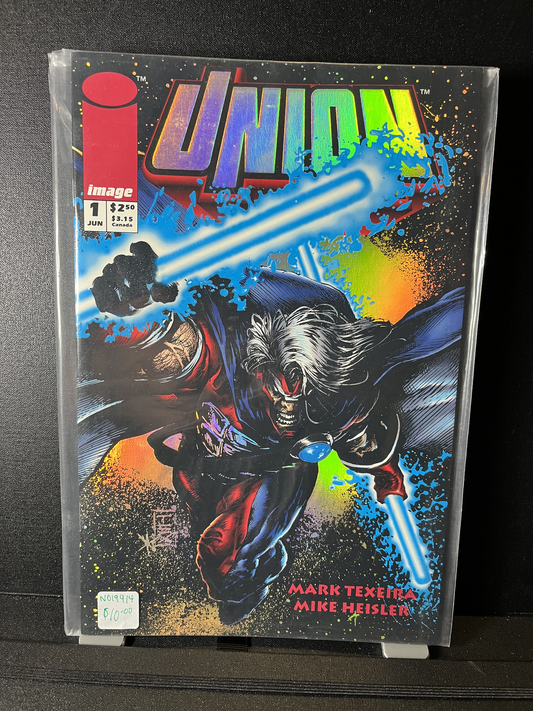 UNION #1 FOIL EMBOSSED COVER IMAGE COMICS 1993